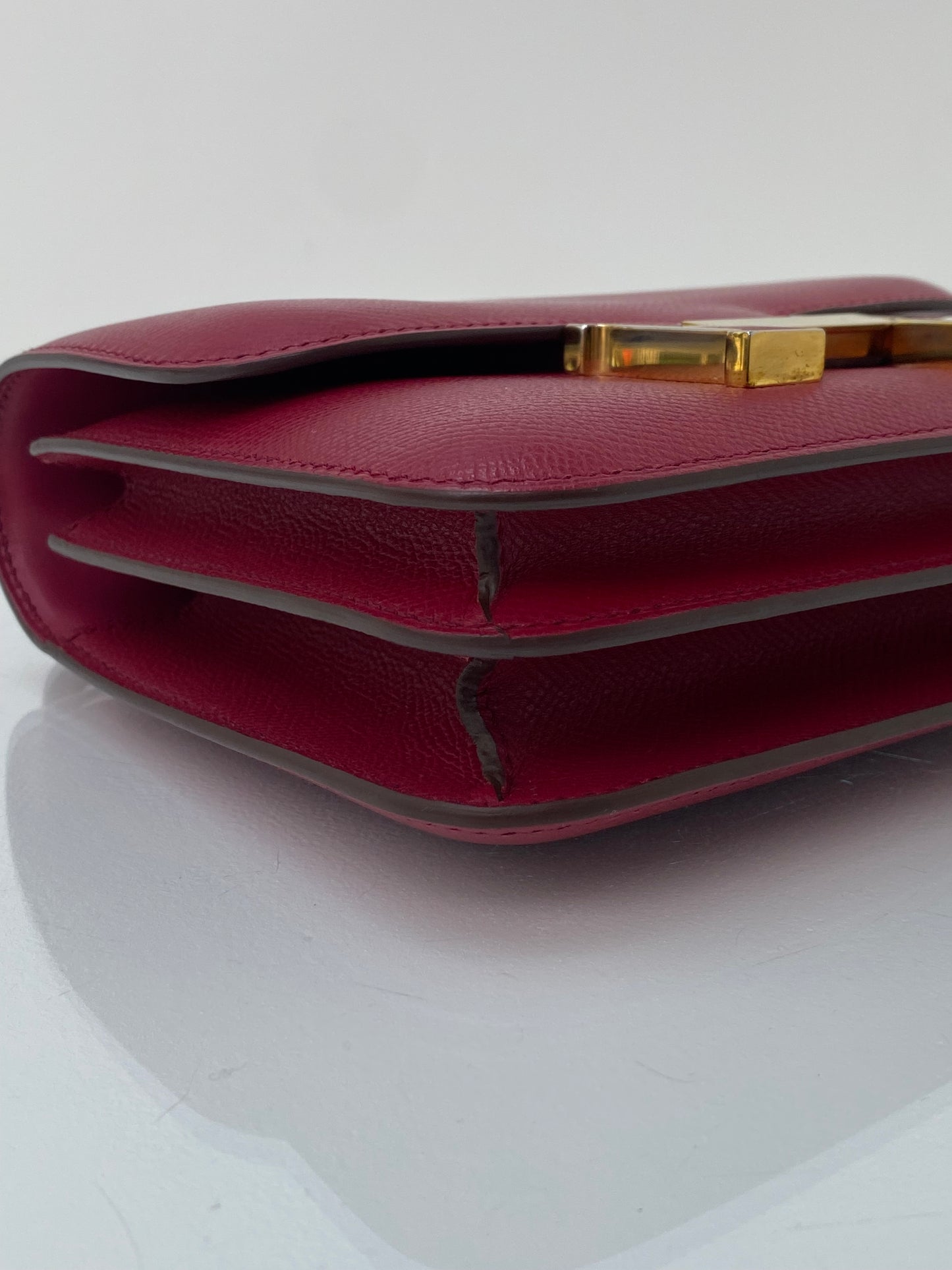 Hermes Christine Bordeaux Cornelian Togo PHW
