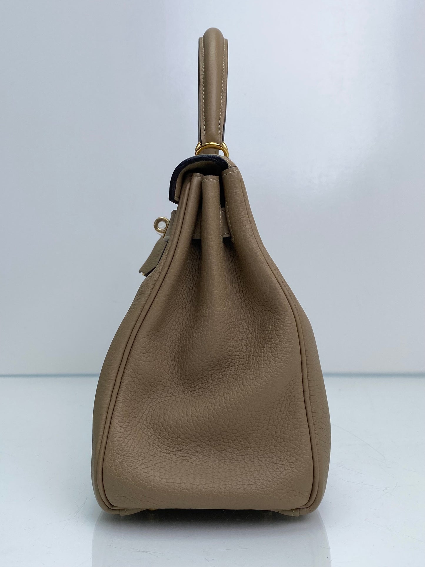 Hermes Kelly 28 Trench Togo GHW #A