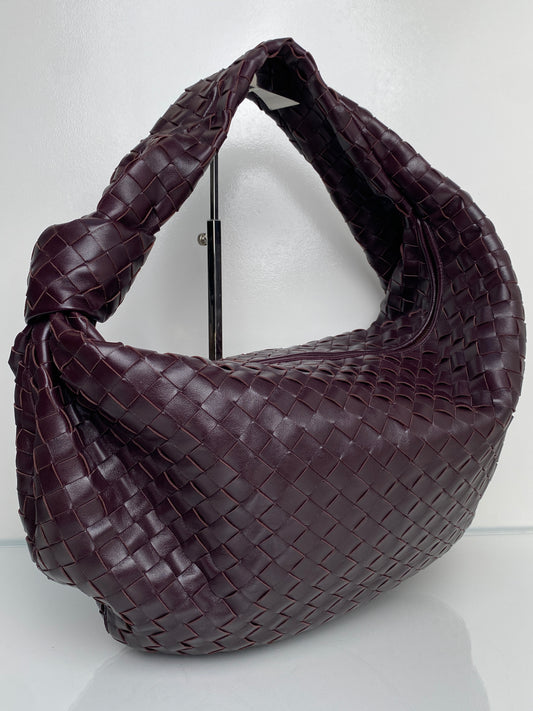 Bottega Veneta Eggplant Small Jodie Bag GHW