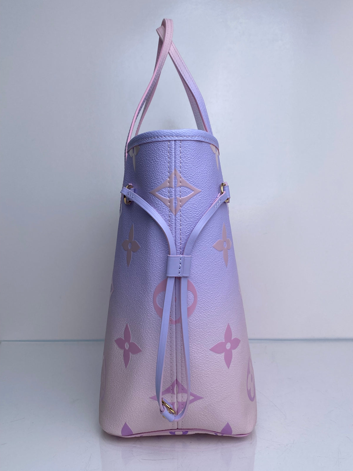 Louis Vuitton Pink Ombre Giant Monogram Spring In The City Neverfull Bag MM GHW