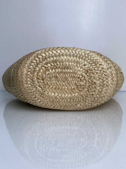 Emilio Pucci Tan & Pink Basket Bag