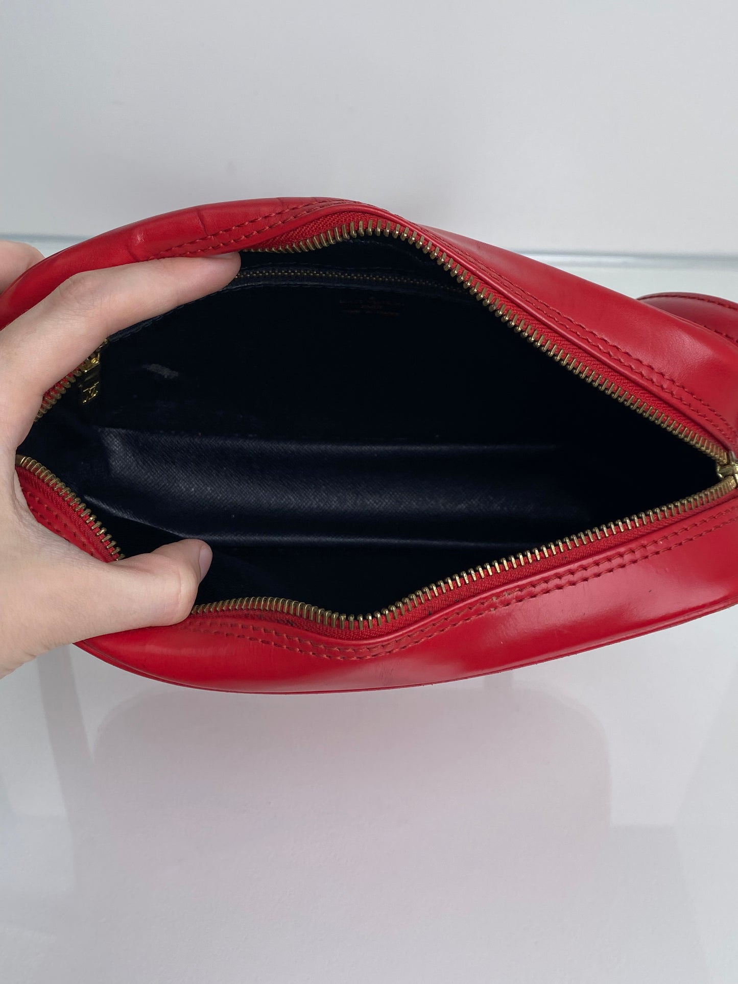 Louis Vuitton Trocadero Red Epi Leather GHW