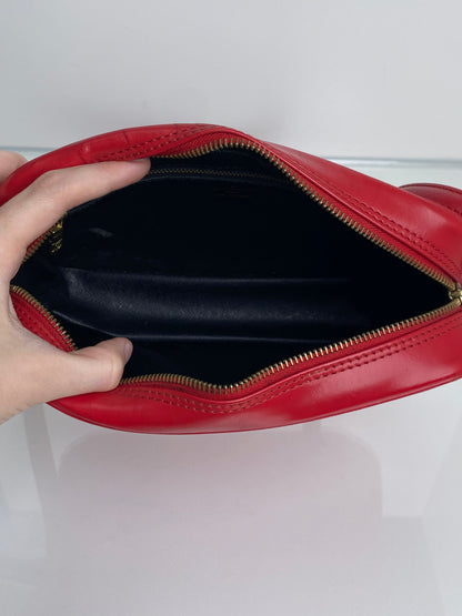 Louis Vuitton Trocadero Red Epi Leather Bag GHW