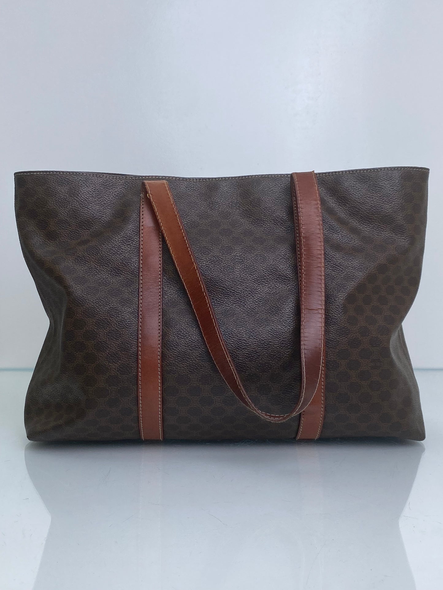Celine Vintage Small Logo Tote Bag