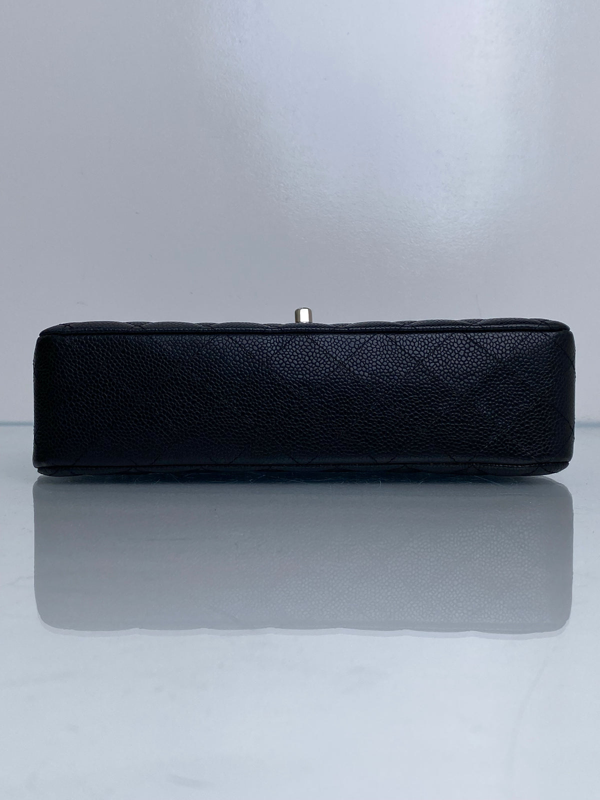 Chanel Black Caviar Classic Medium Flap Bag SHW