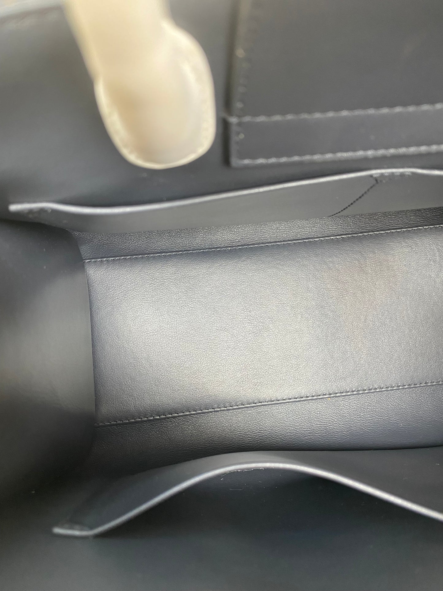 Christian Dior White Diorever Tophandle Bag SHW