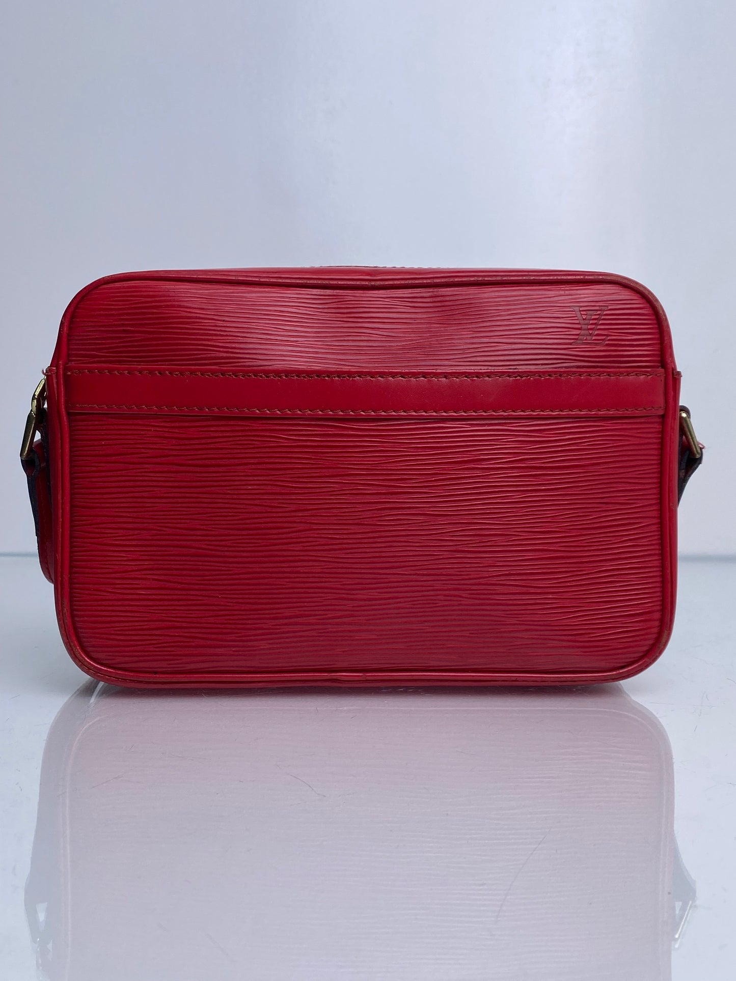 Louis Vuitton Trocadero Red Epi Leather GHW