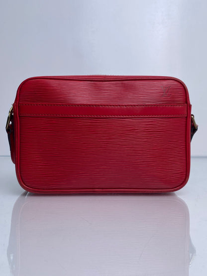 Louis Vuitton Trocadero Red Epi Leather Bag GHW