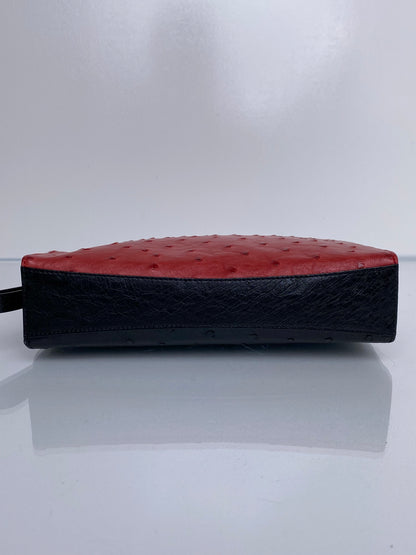 Cape Cobra Red & Black Exotic Wristlet