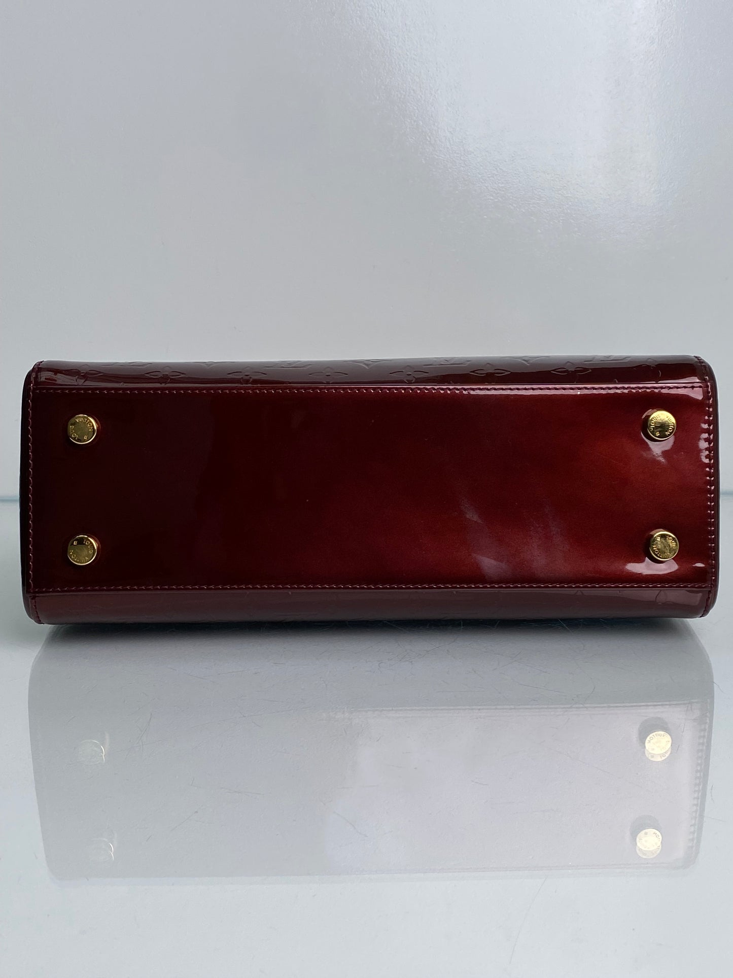 Louis Vuitton Rouge Fauviste Vernis Brea MM Bag GHW