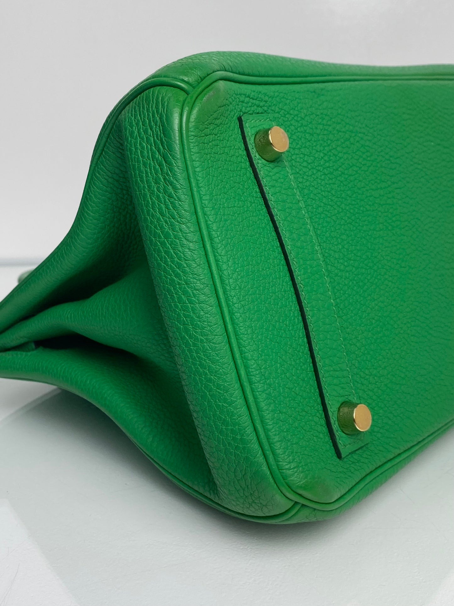 Hermes Birkin 30 Bamboo Togo GHW #R