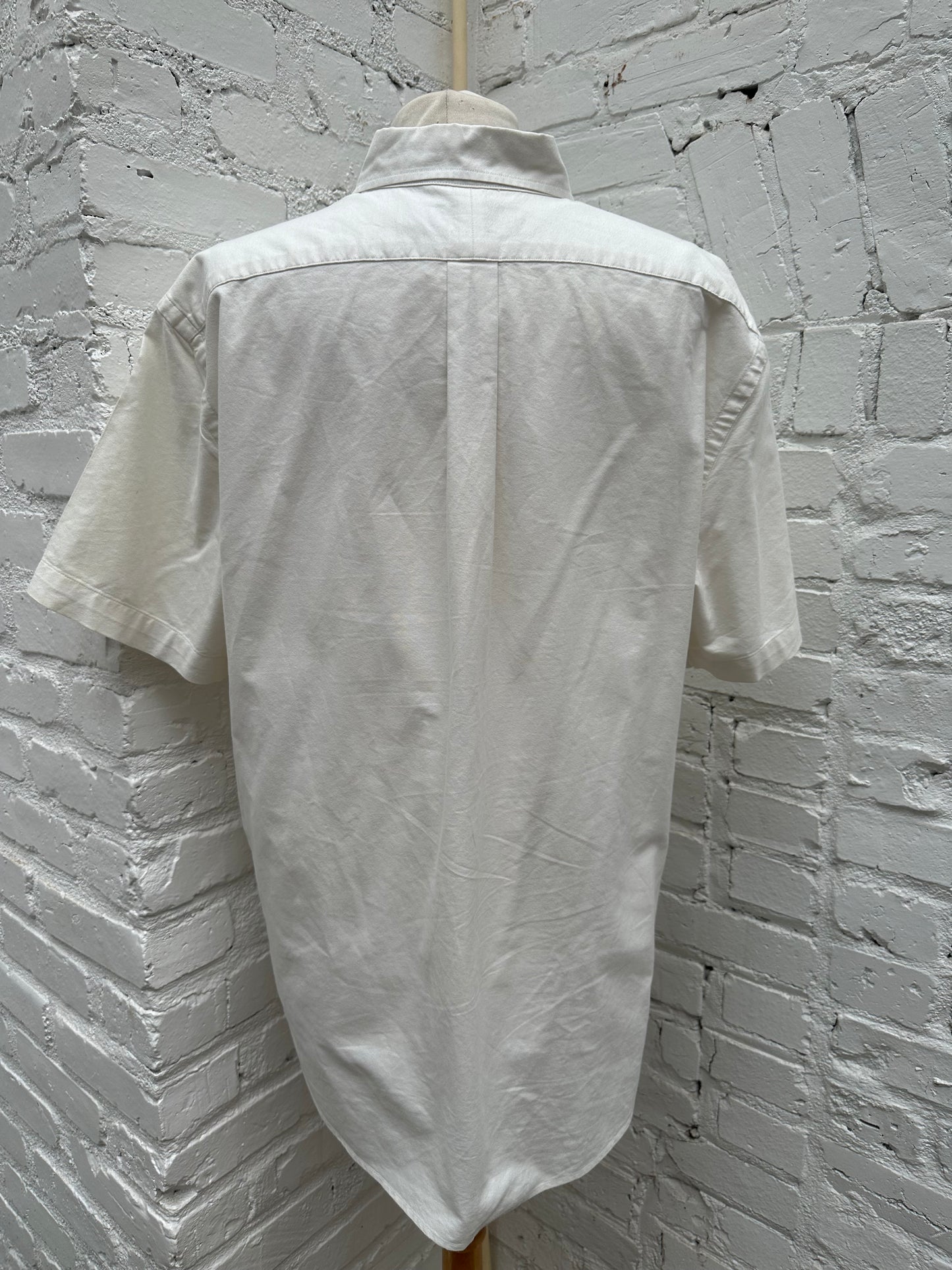 Ralph Lauren White Button Up Shirt, XL