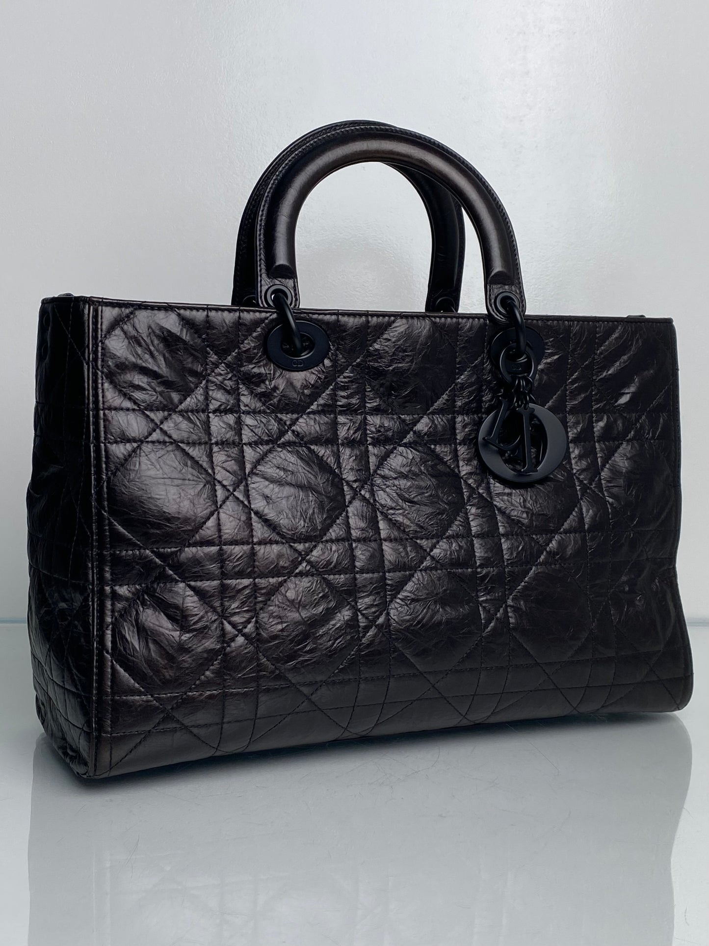 Dior Lady D-Sire Black Bag BHW