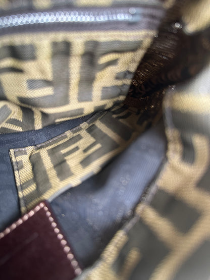 Fendi FF Zucca Mini Bag SHW