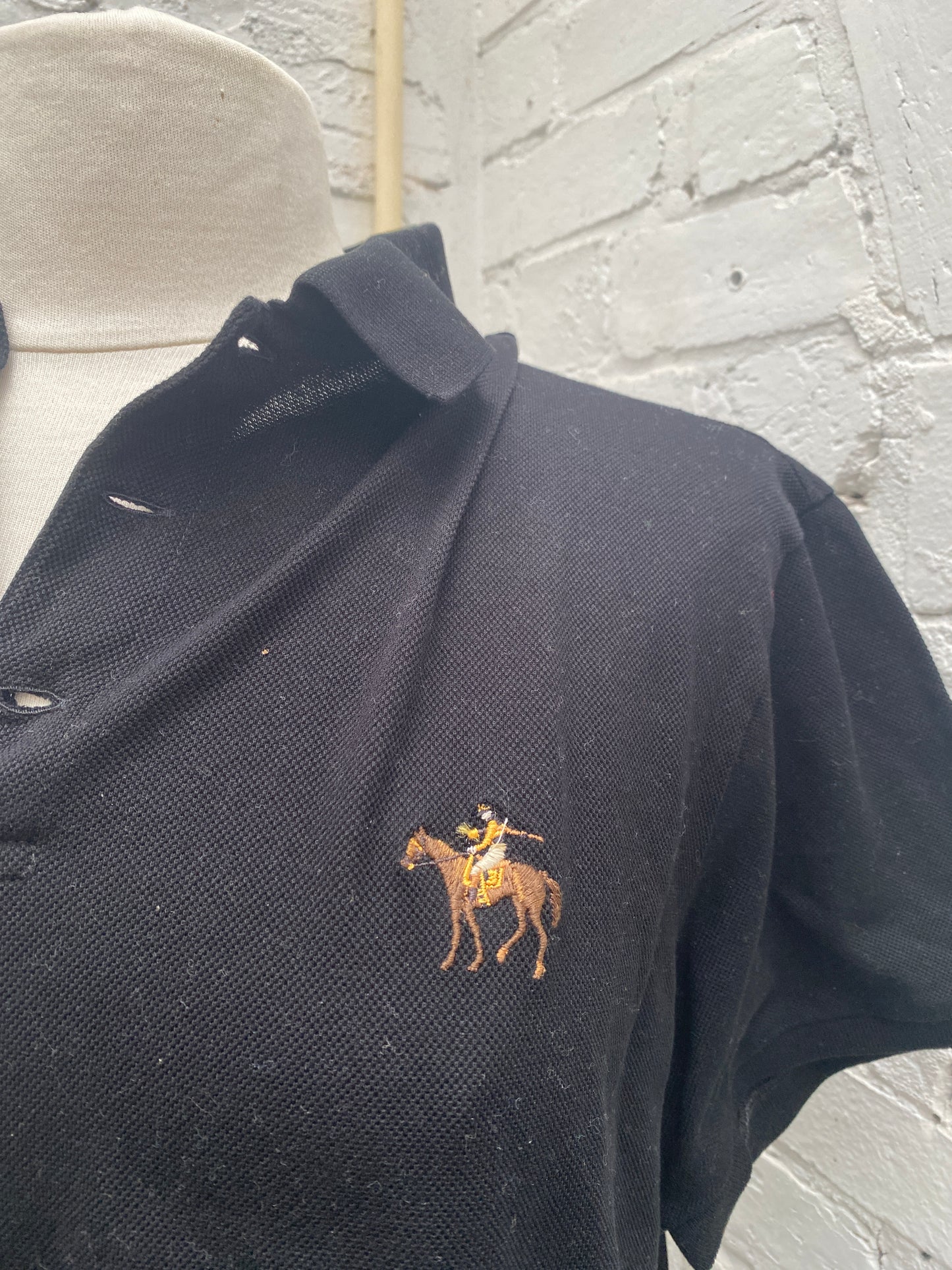 Ralph Lauren Black Polo, XL