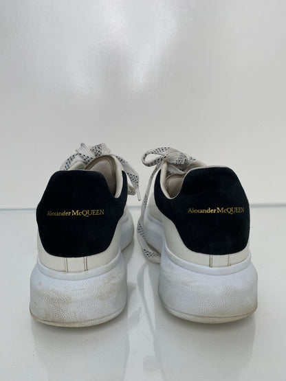 Alexander McQueen Black & White Sneakers, 39