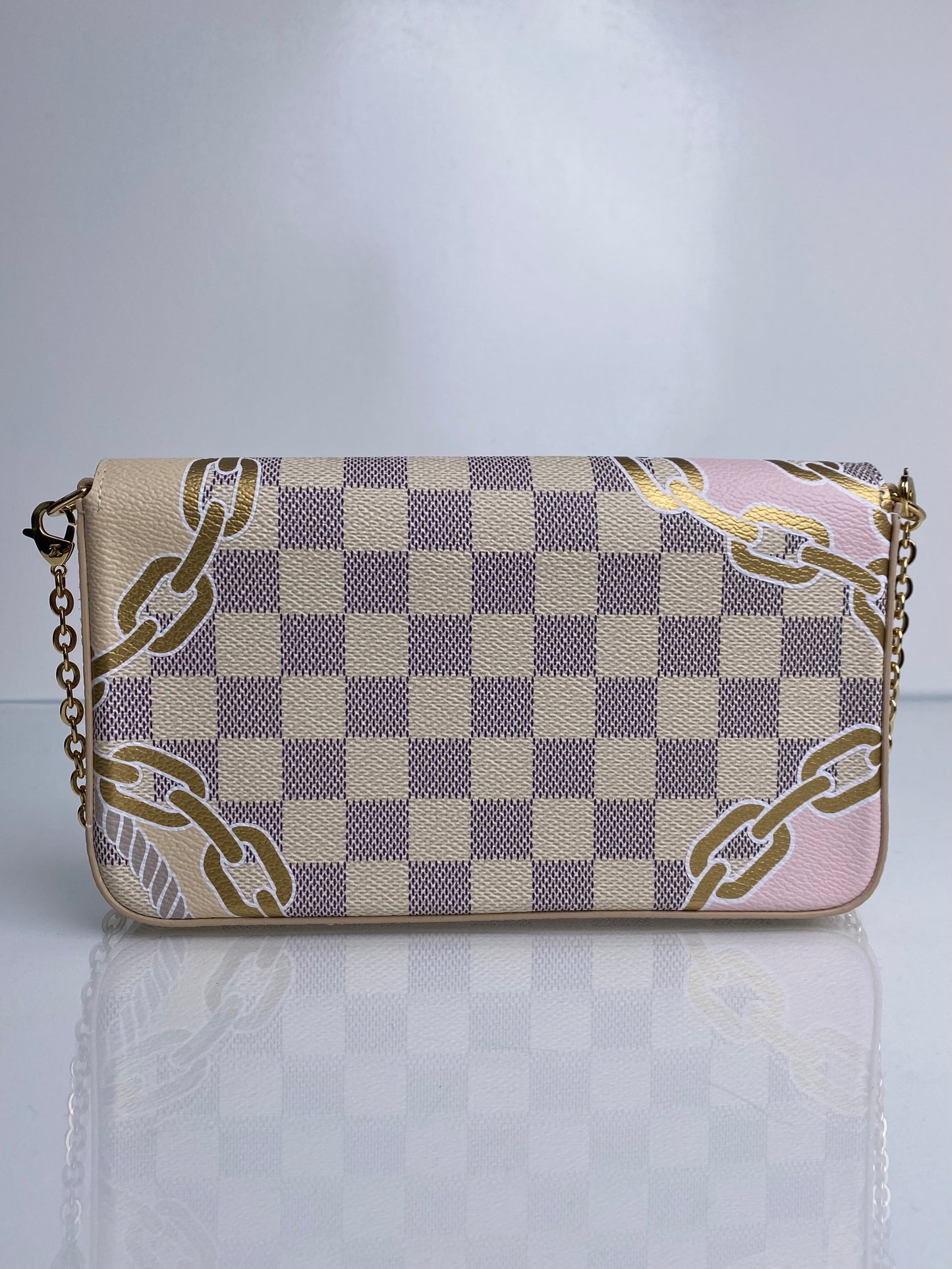 Louis Vuitton Damier Azur Nautical Felecie