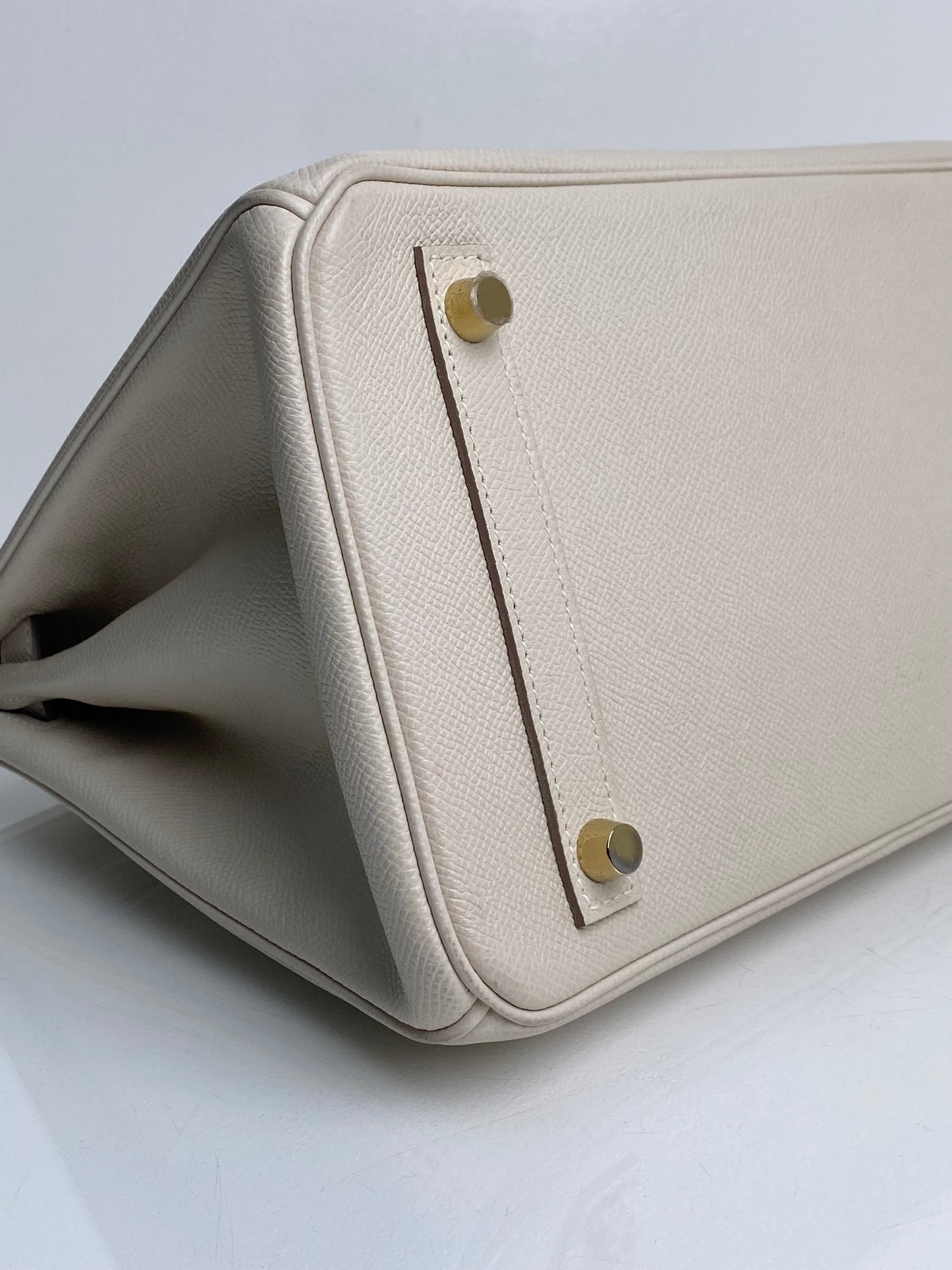Hermes Birkin 30 Craie Epsom GHW #T