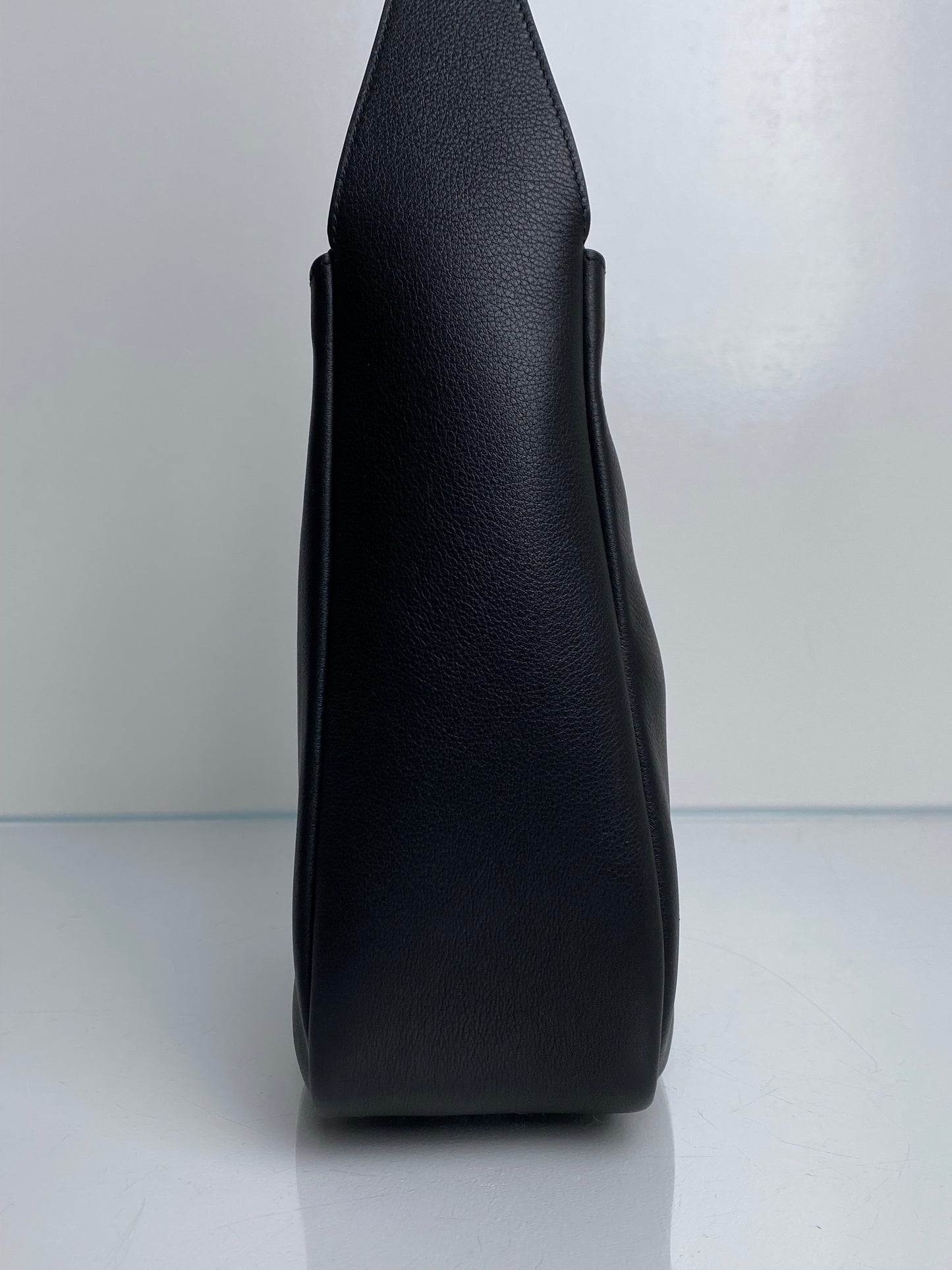 Saint Laurent Black Leather 5 Á 7 Small Bag GHW