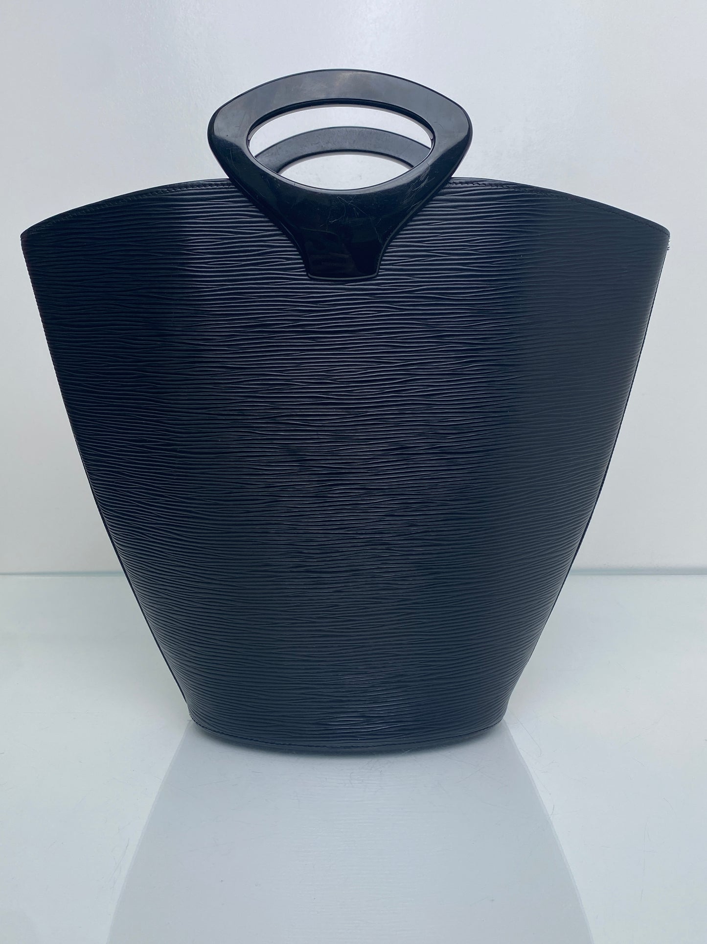 Louis Vuitton Black Epi Bucket Tote Bag