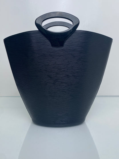 Louis Vuitton Black Epi Bucket Tote Bag