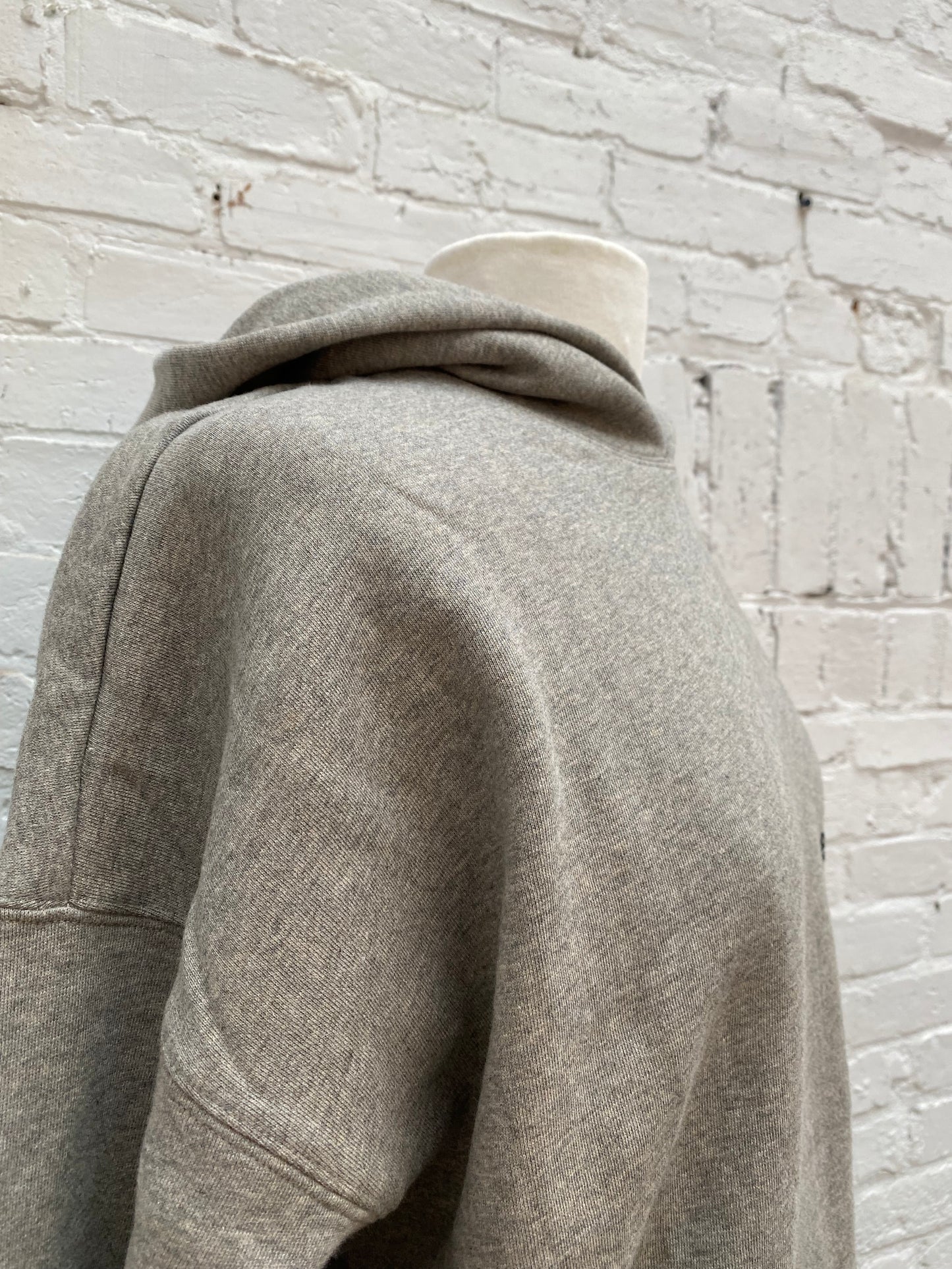 Essentials Dark Oatmeal Hoodie, L