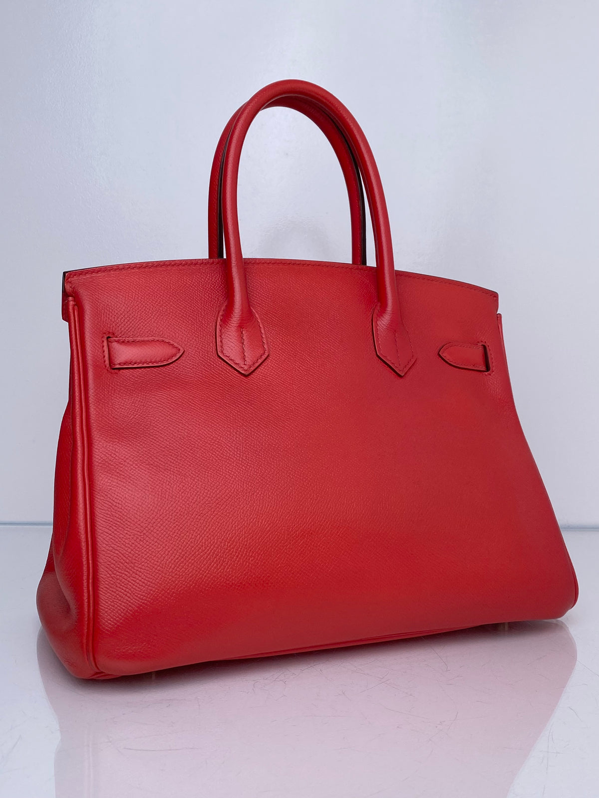 Hermes Birkin 30 Capucine Epsom GHW #Z