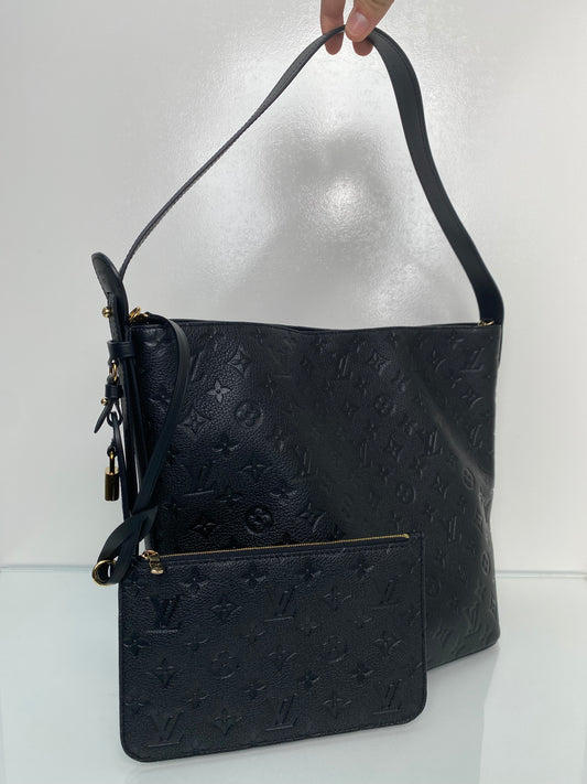 Louis Vuitton Black Empreinte All In Bucket Bag GM