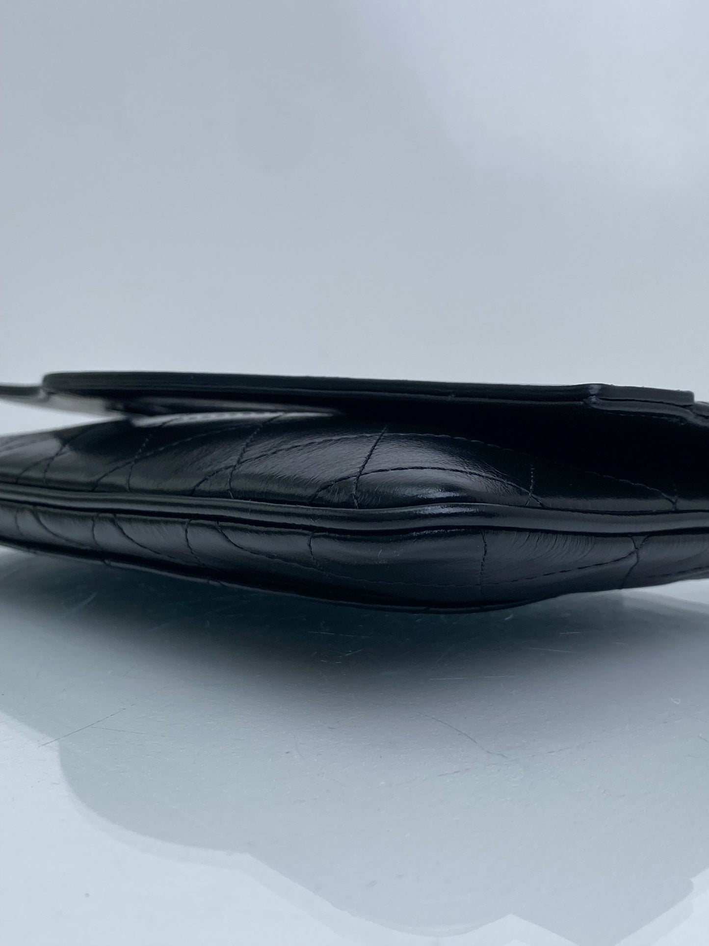 Chanel 31 Black Calfskin Clutch SHW
