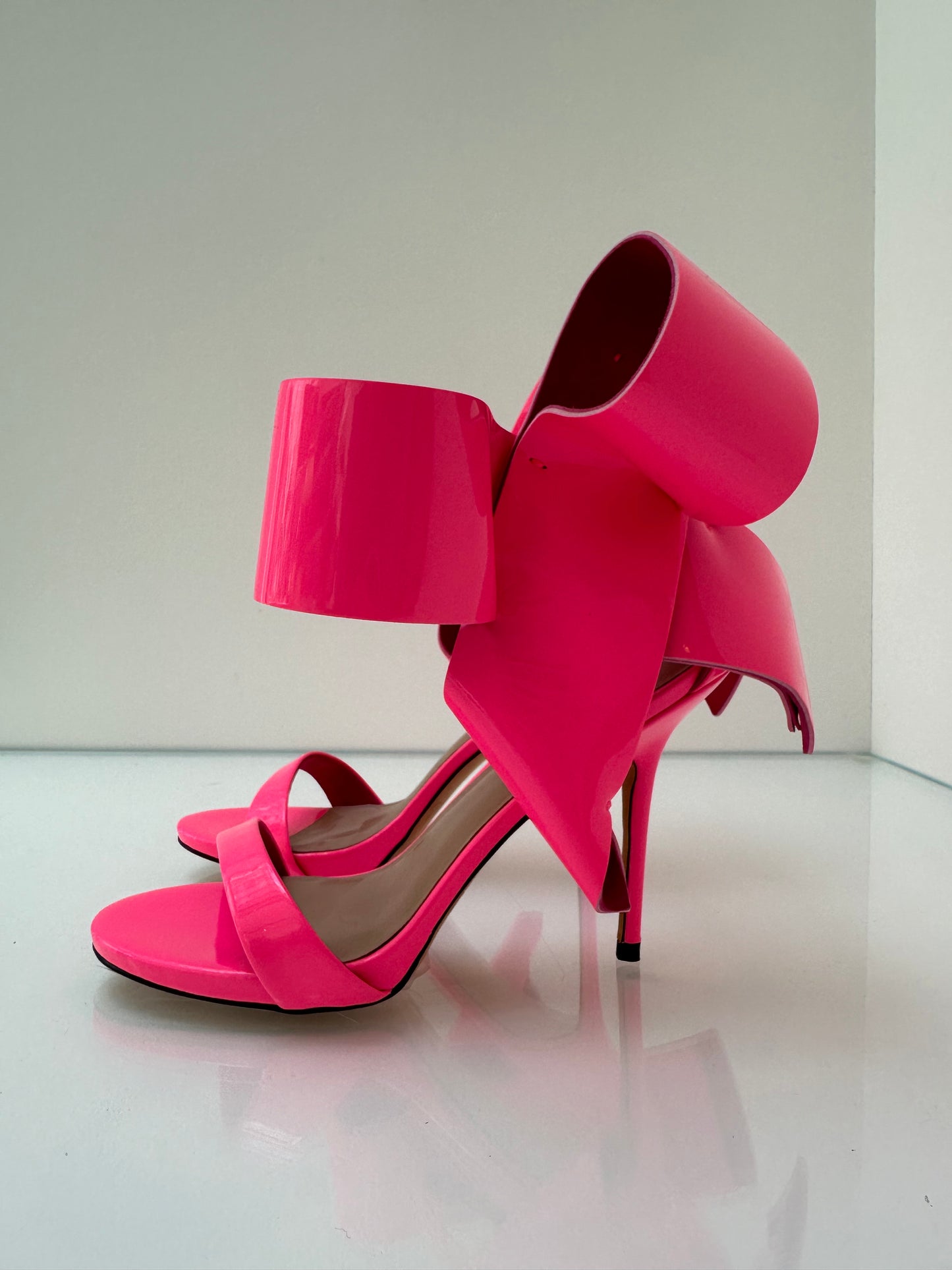 Aminah Pink Bow Heels, 7