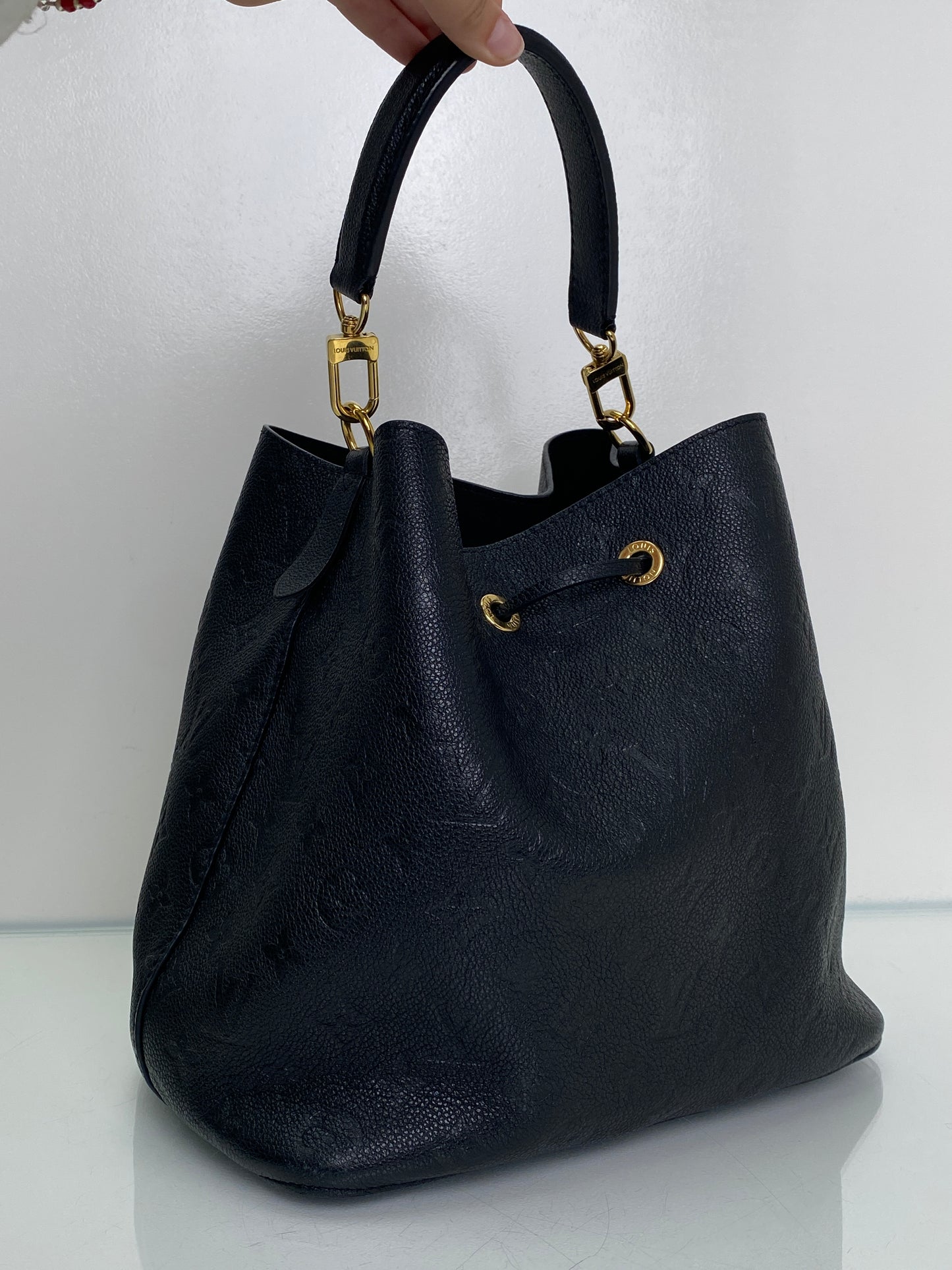 Louis Vuitton Black Monogram Empriente Neonoe MM Bag GHW