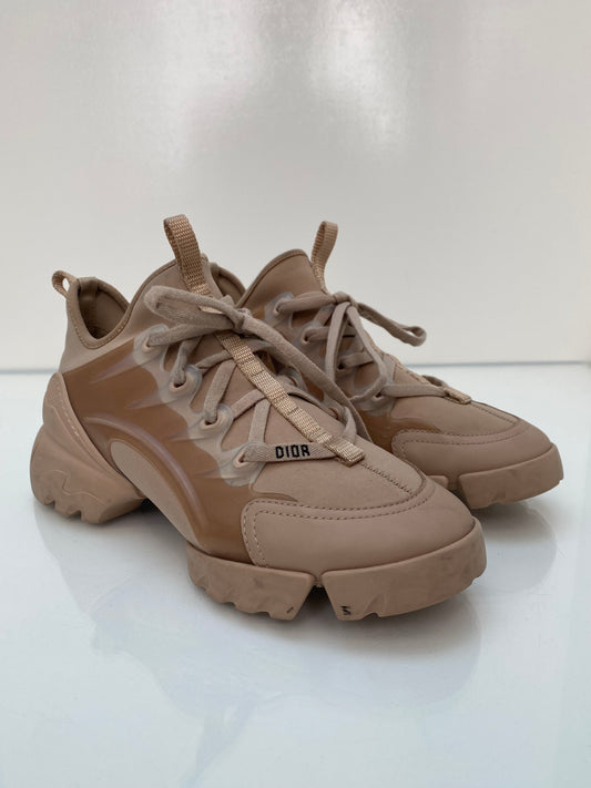 Dior Tan Mauve Sneakers, 38