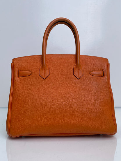 Hermes Birkin 30 Orange Togo PHW