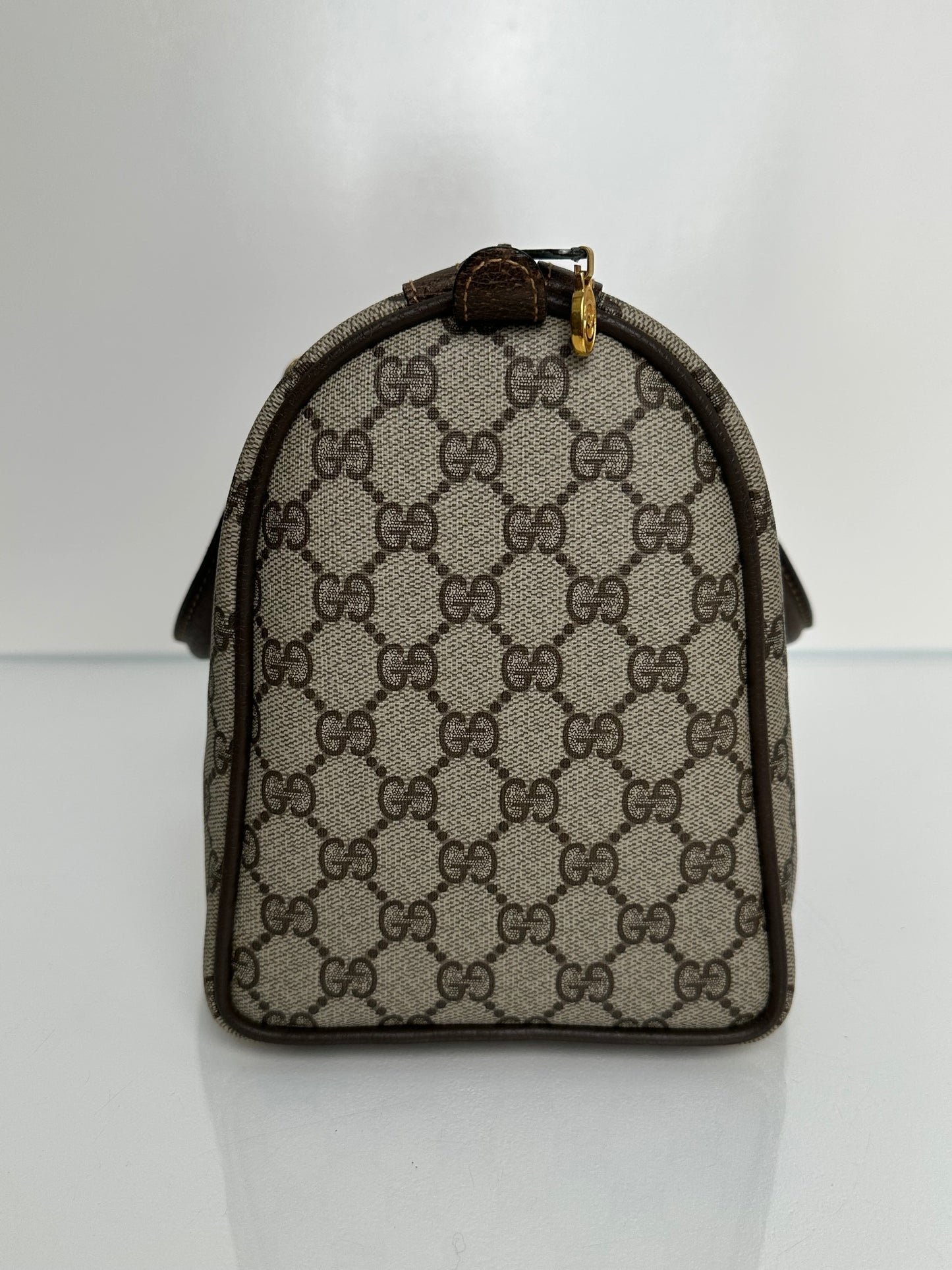 Gucci Vintage Supreme Webstripe Doc Bag GHW