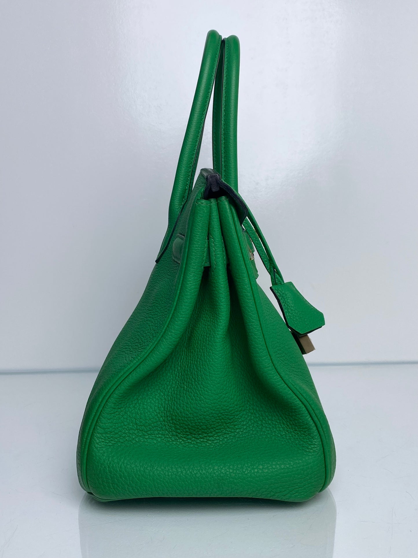 Hermes Birkin 30 Bamboo Togo GHW #R