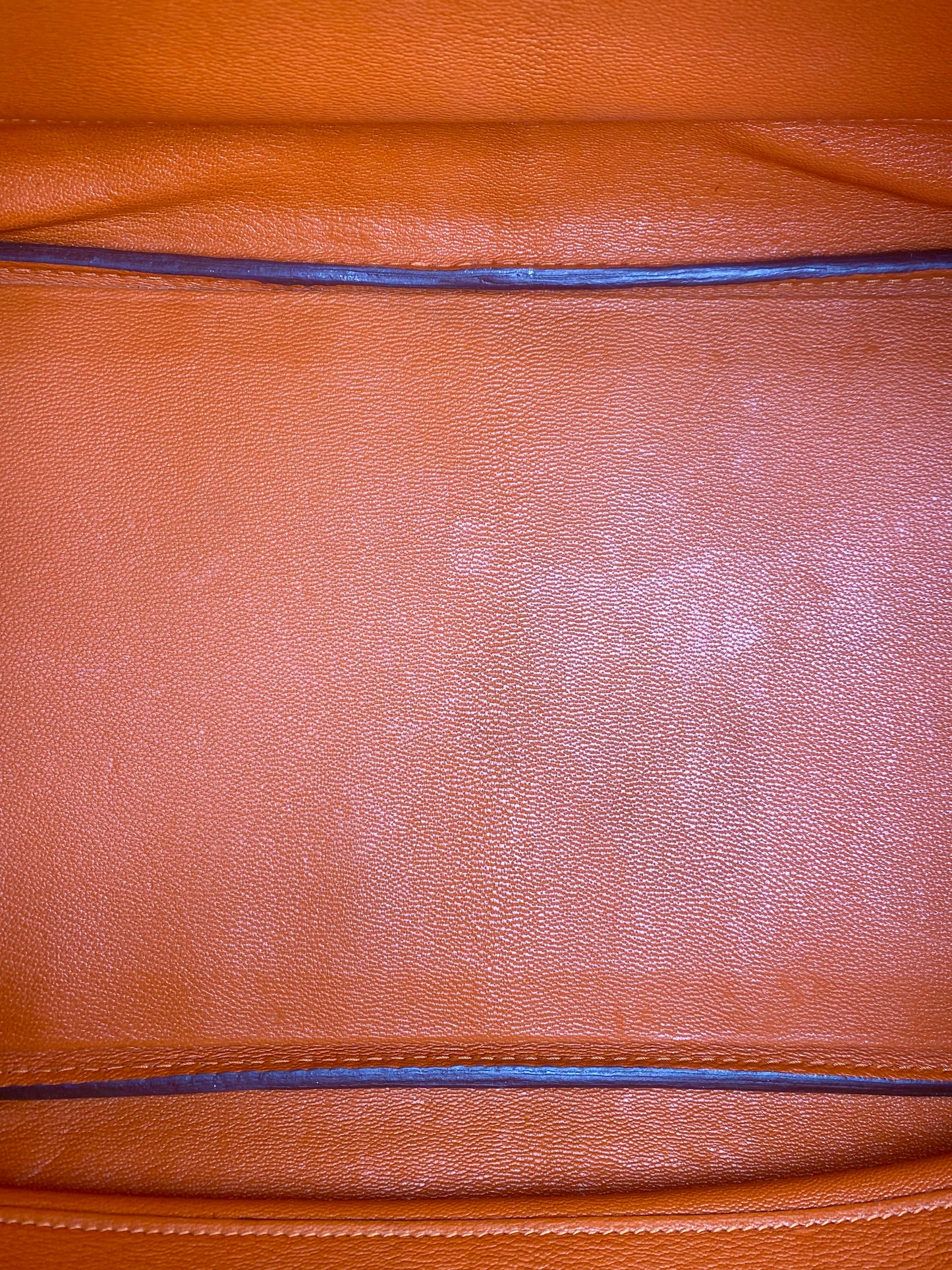 Hermes Birkin 35 Orange Shiny Porosus Crocodile PHW #P