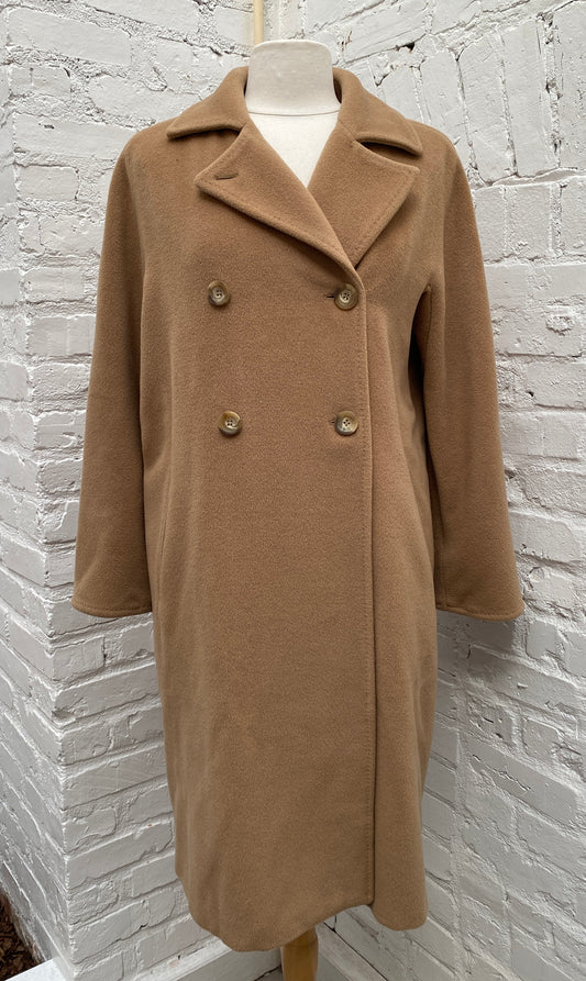 Max Mara Brown Wool Coat, 6