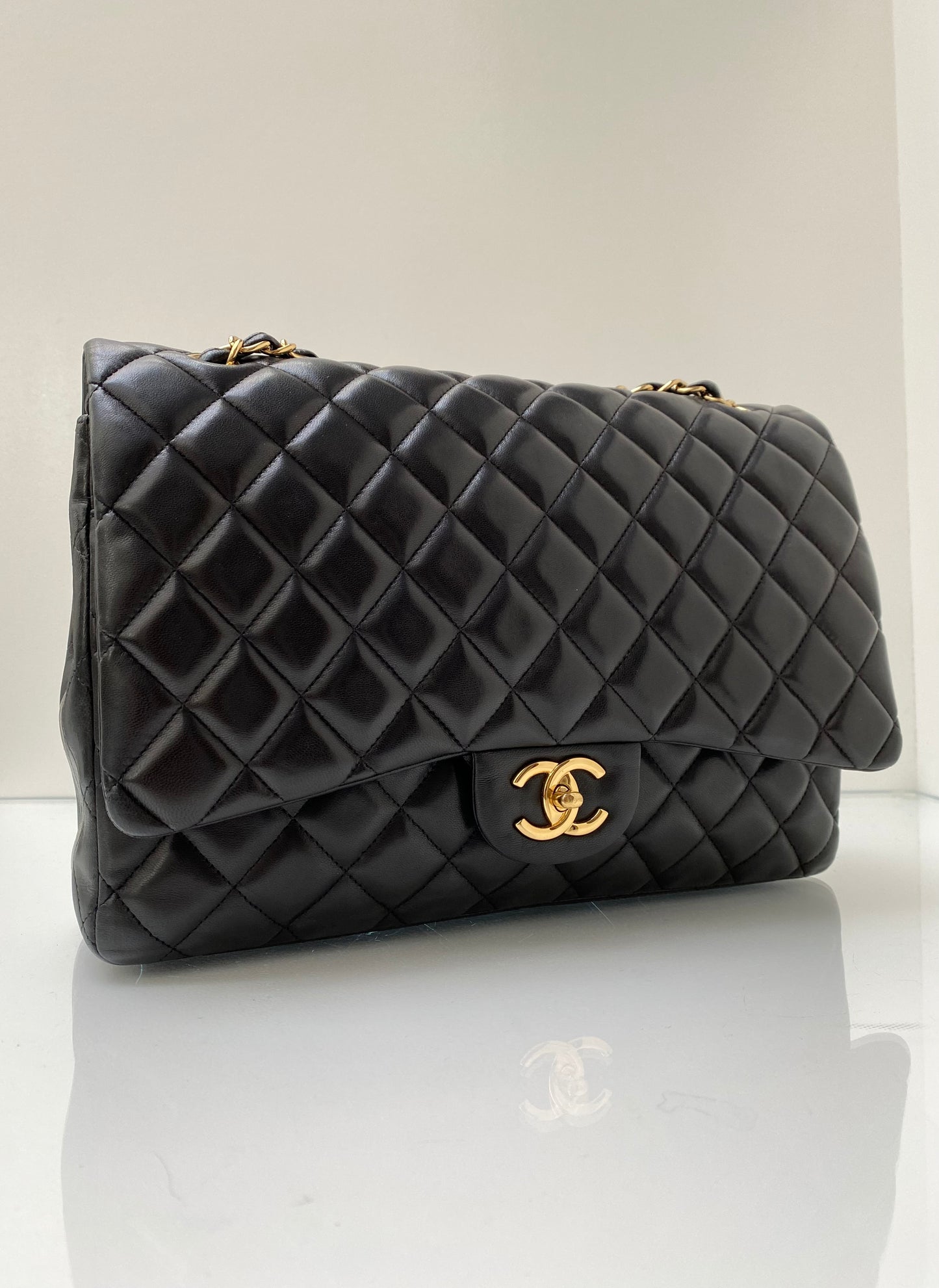 Chanel Maxi Double Flap Lambskin GHW #15