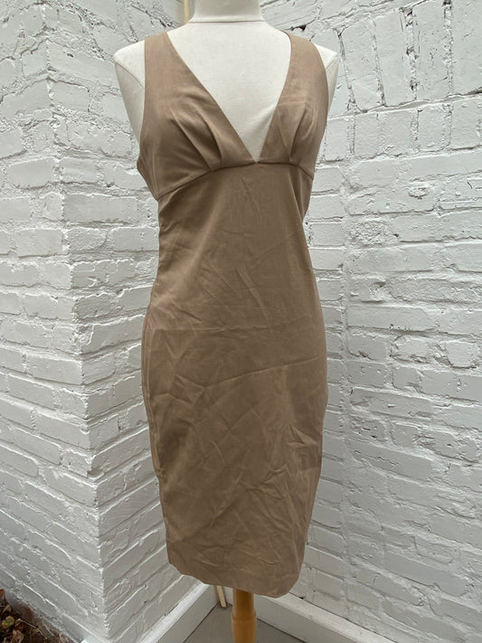 Gucci Brown Halter Dress, 44