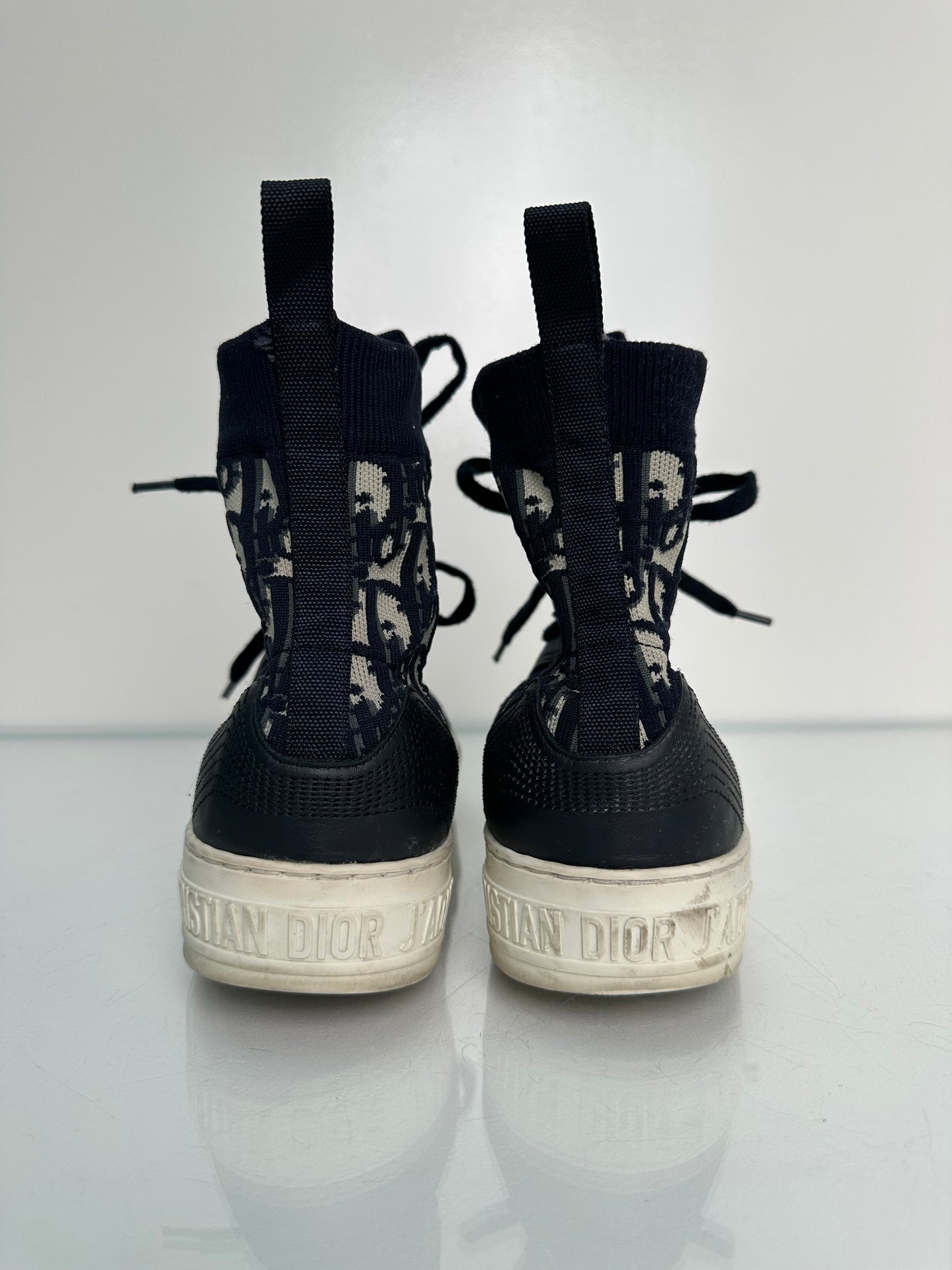 Dior Navy Technical Oblique Walk’N’Dior Sneakers, 38