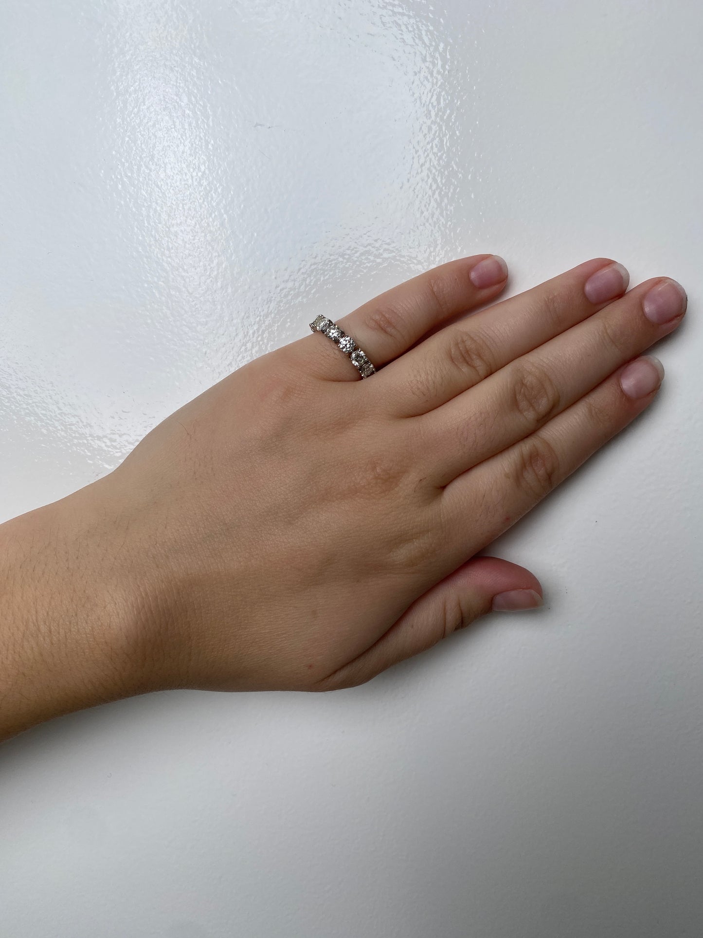 PT Diamond Eternity Band, 4.5 (wide set)