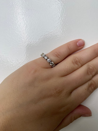 PT Diamond Eternity Band, 4.5 (wide set)