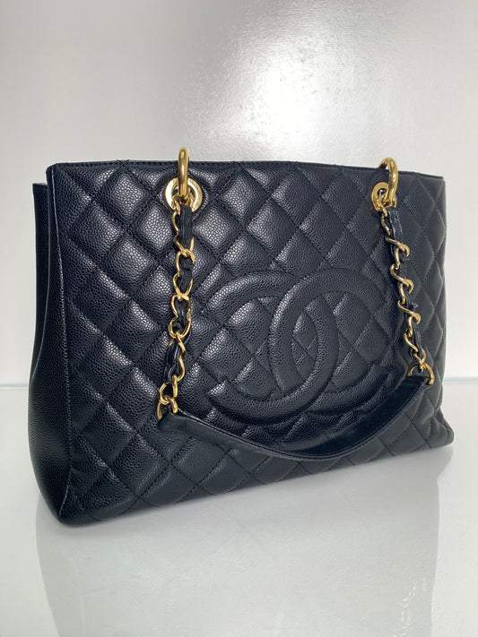 Chanel GST Black Caviar GHW #19