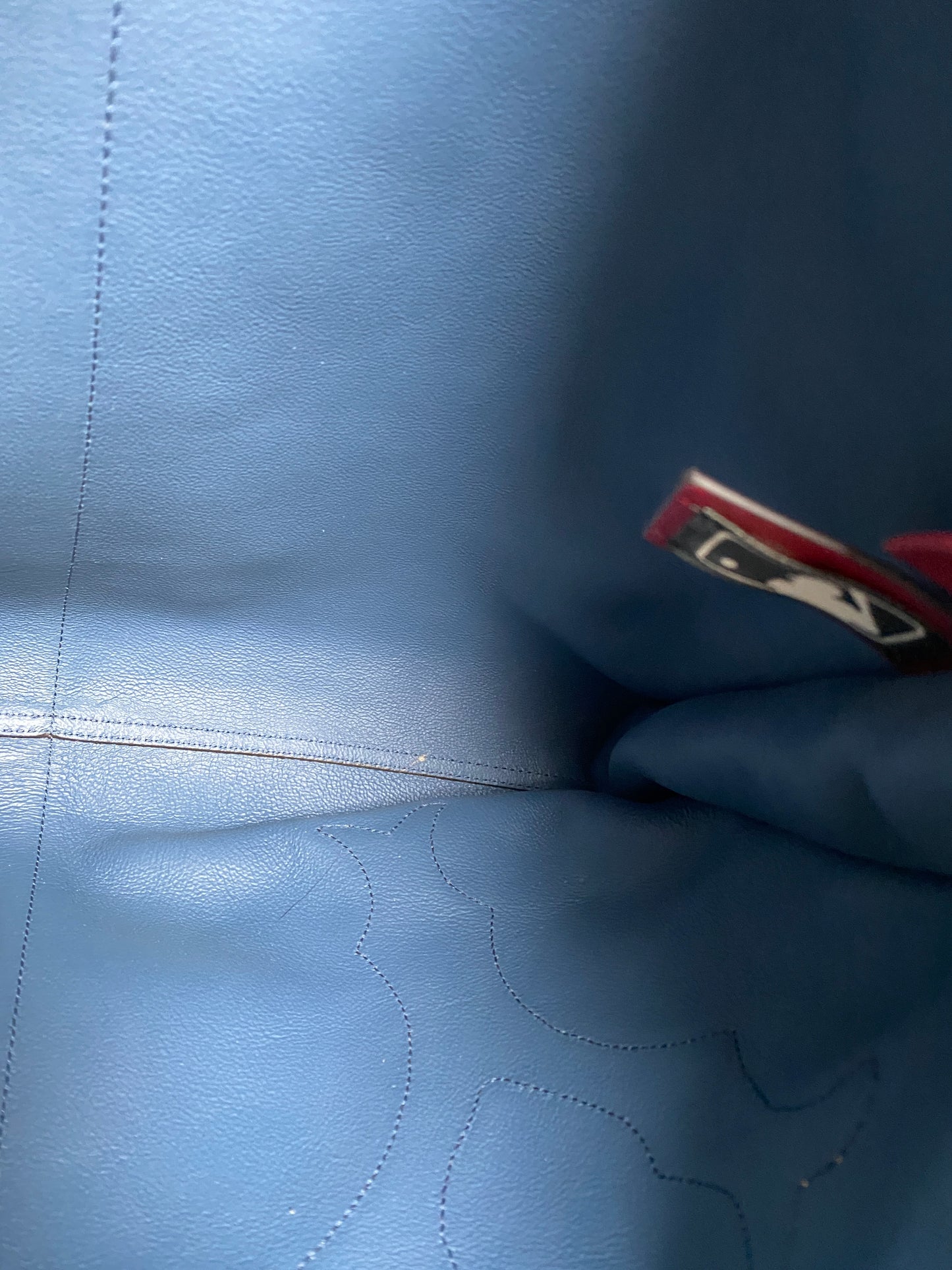 Gucci Raja Navy Suede “NY” Tote Bag GHW