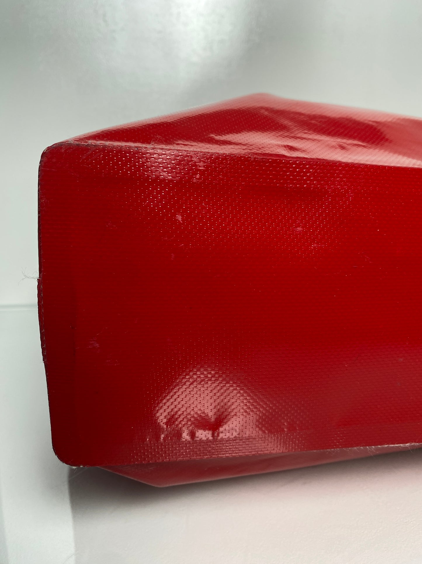 Chanel Red, White, & Black Waterproof Beach Tote