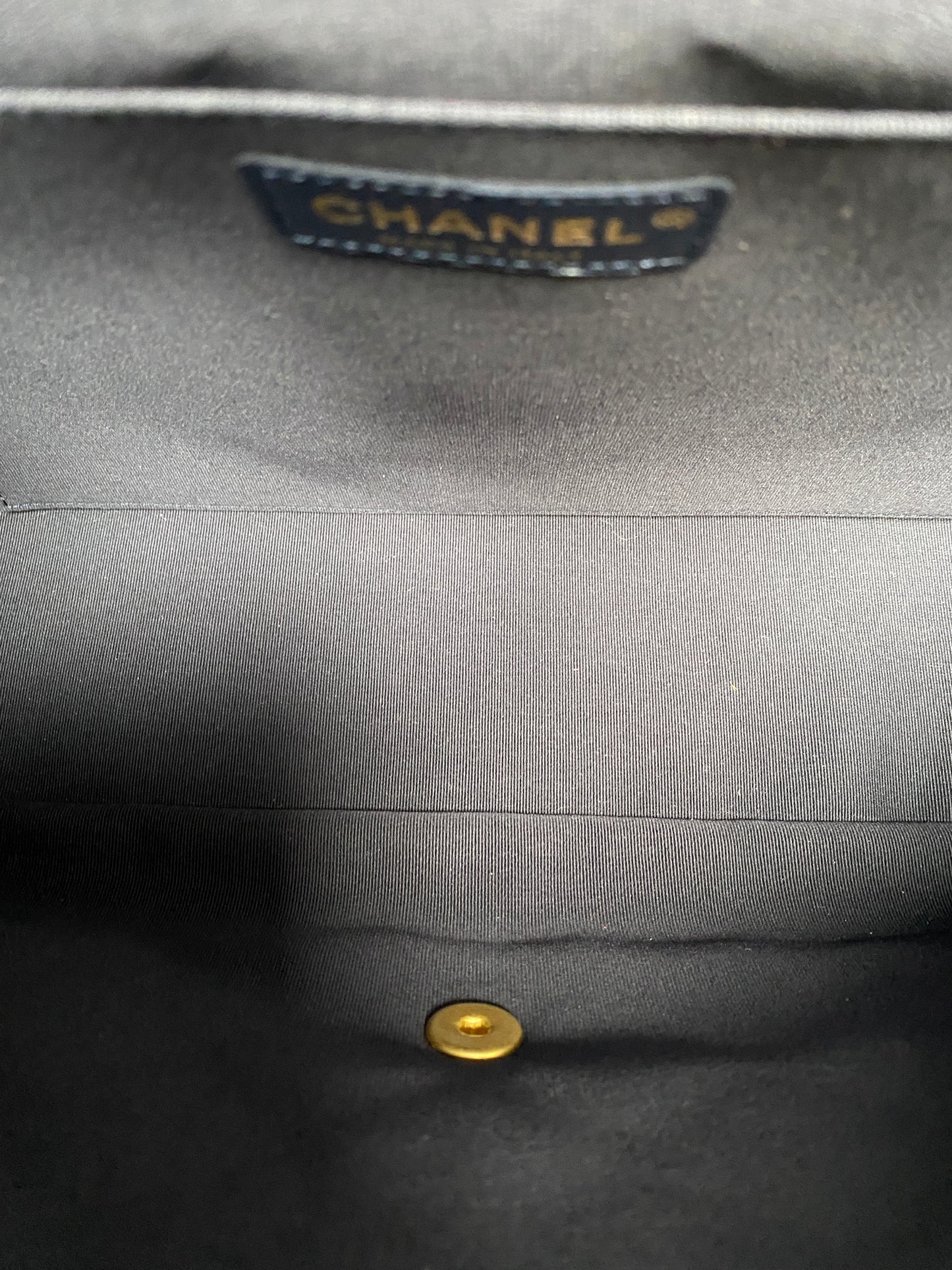 Chanel Navy Blue Quilted Jersey XL Maxi Single Flap Bag SHW