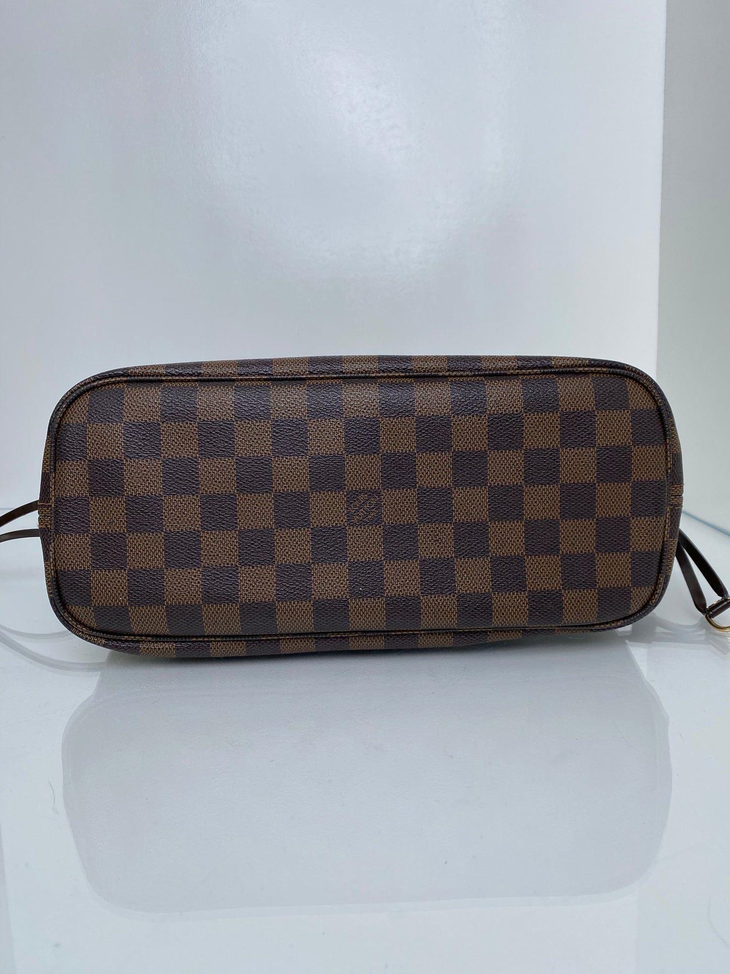 Louis Vuitton Damier Ebene Neverfull PM Red