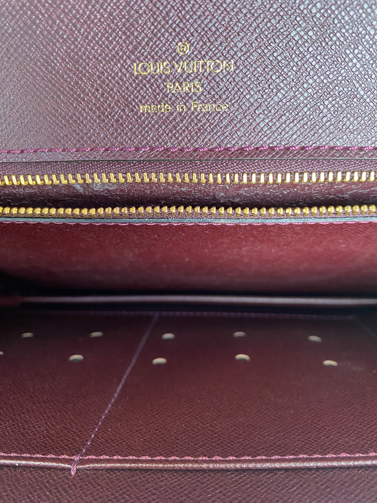 Louis Vuitton Brown Taiga Clutch