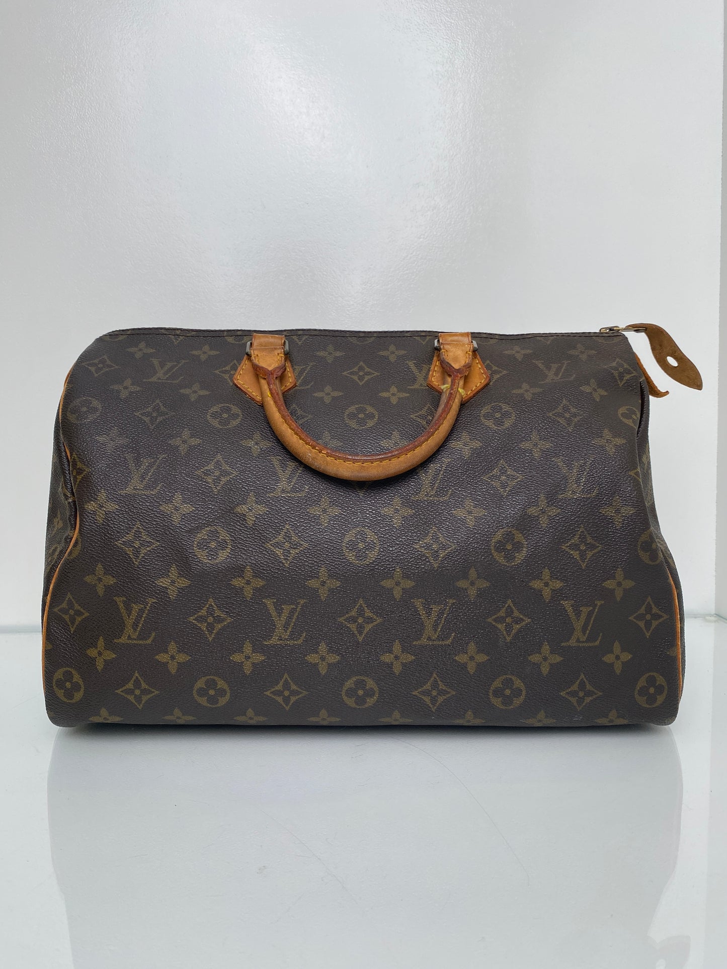 Louis Vuitton Canvas Monogram Speedy 35