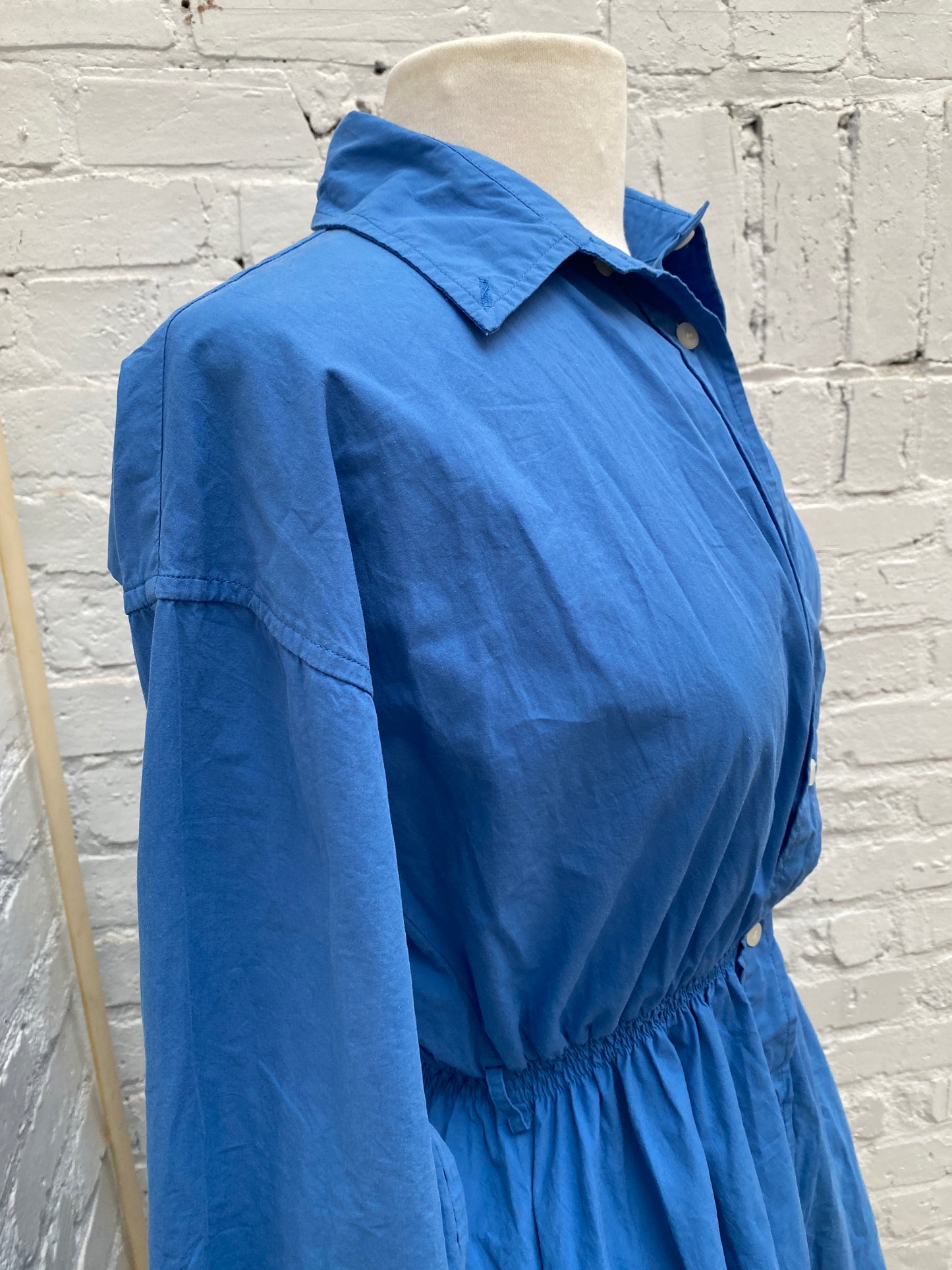 Miu Miu Periwinkle Blue Poplin Dress, 36